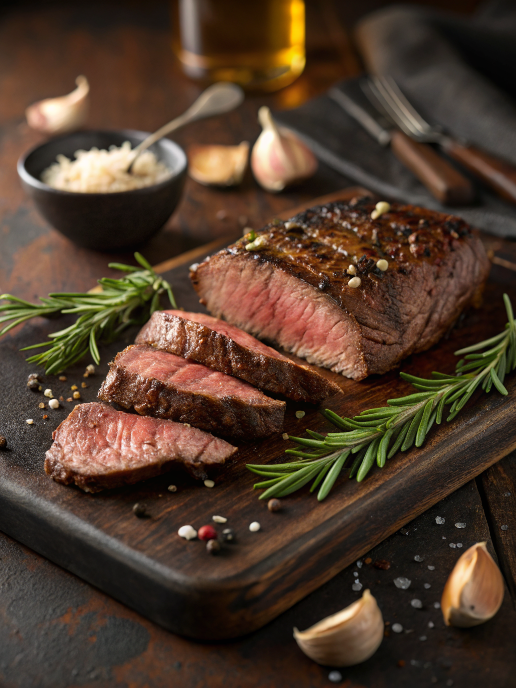 best steak marinade from scratch sliced showing juicy interior