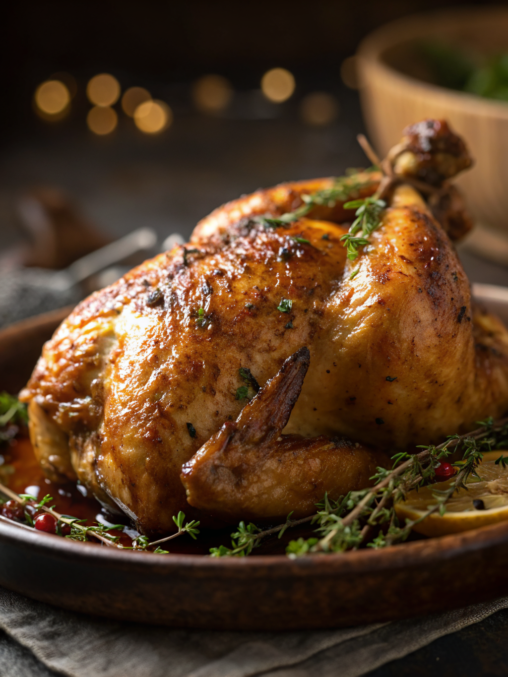 chicken recipes for dinner close-up crispy texture and glaze