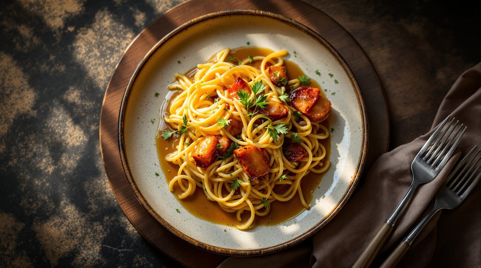 Creamy Mushroom Pasta - NourishTable