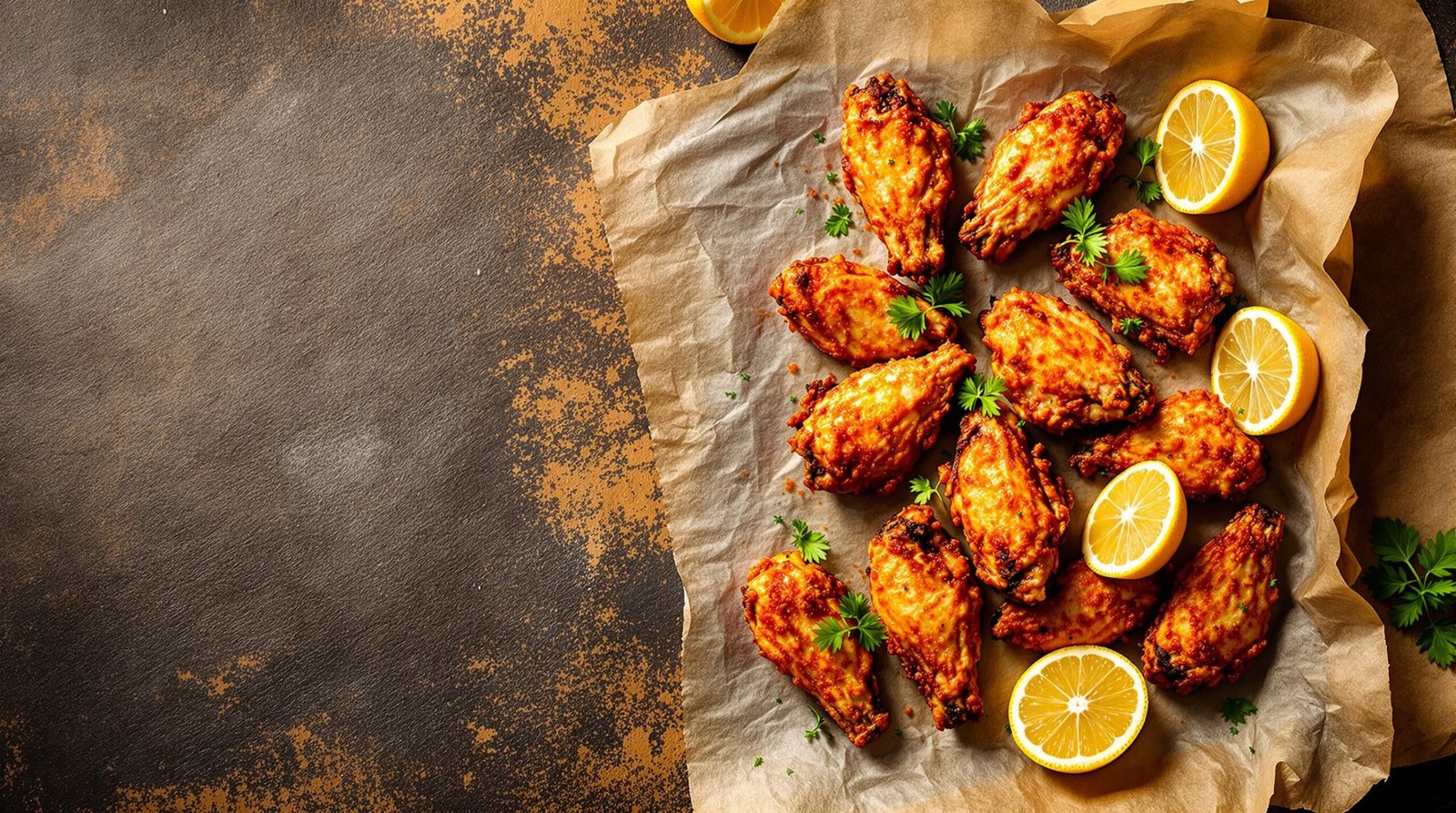 Ultimate crispy chicken wings recipe baked in the oven