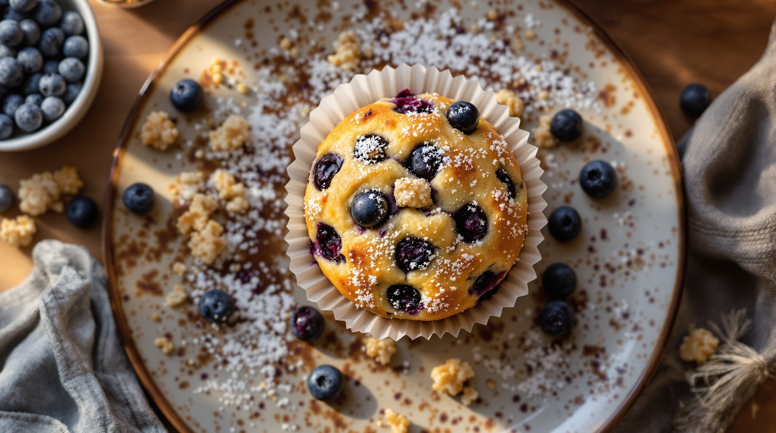 Blueberry Muffins Recipe - NourishTable