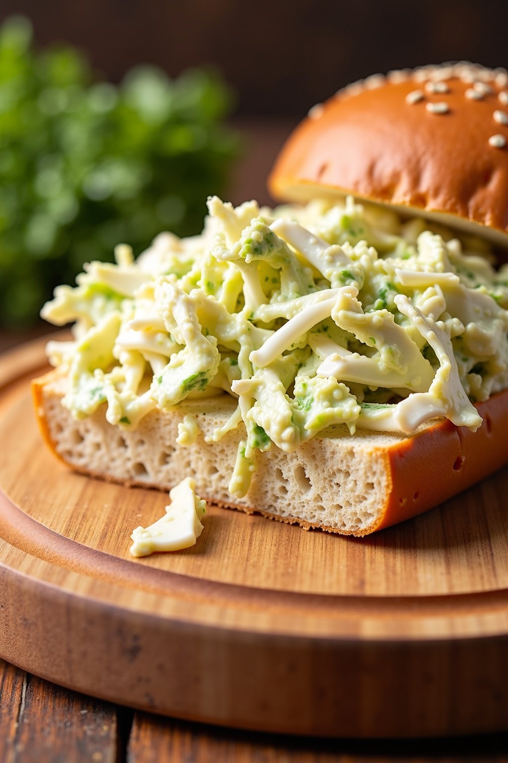 Classic homemade coleslaw for memorial day cookout cross-section, vibrant and crisp