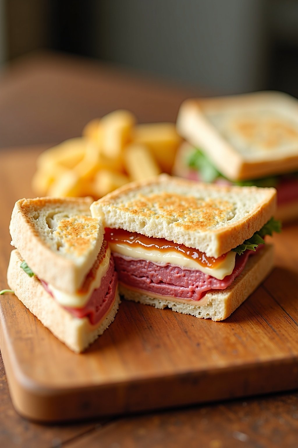 Elegant Mother's Day Brunch Ideas cross-section showing interior texture