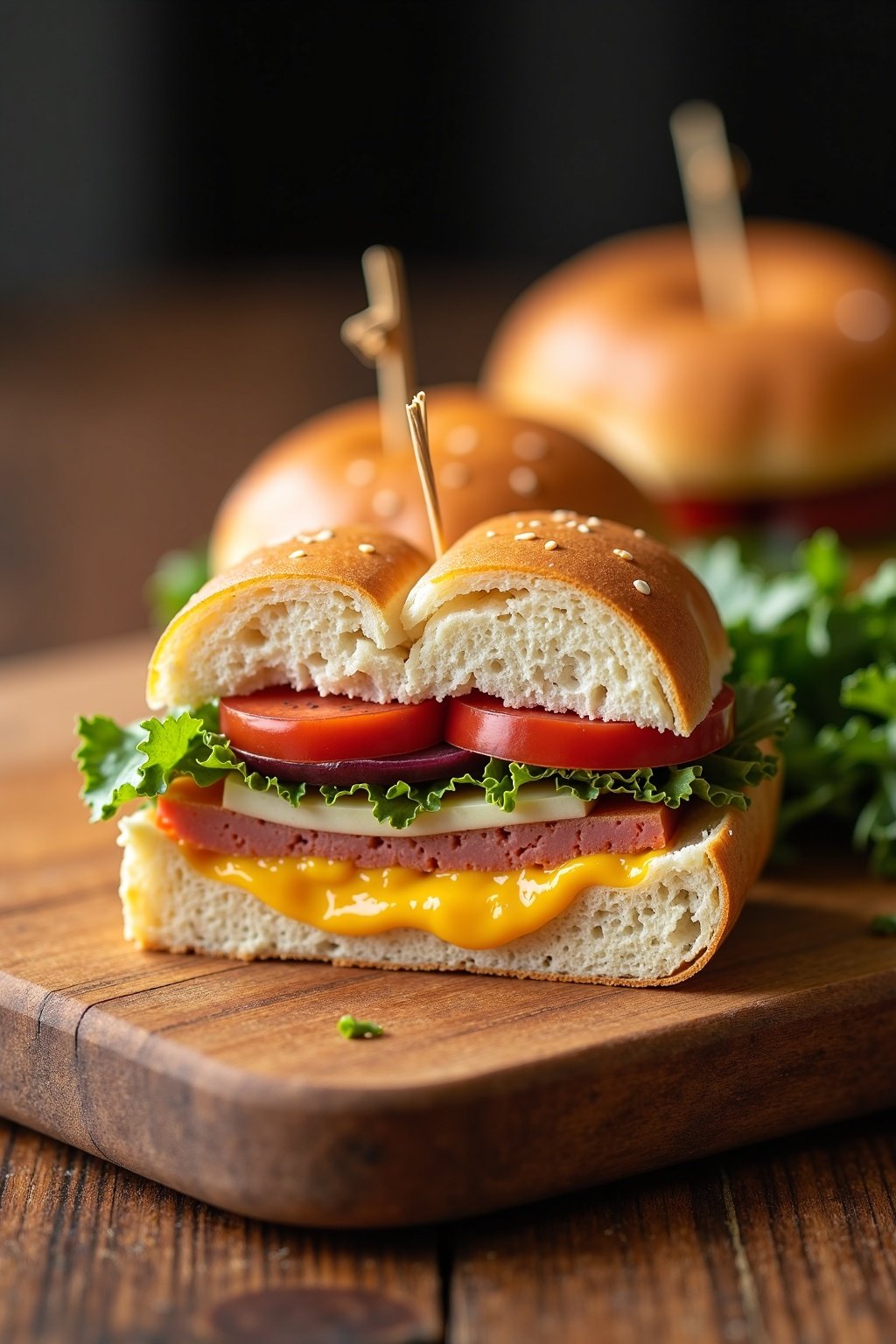 Elegant Mother's Day brunch recipes cross-section showcasing texture