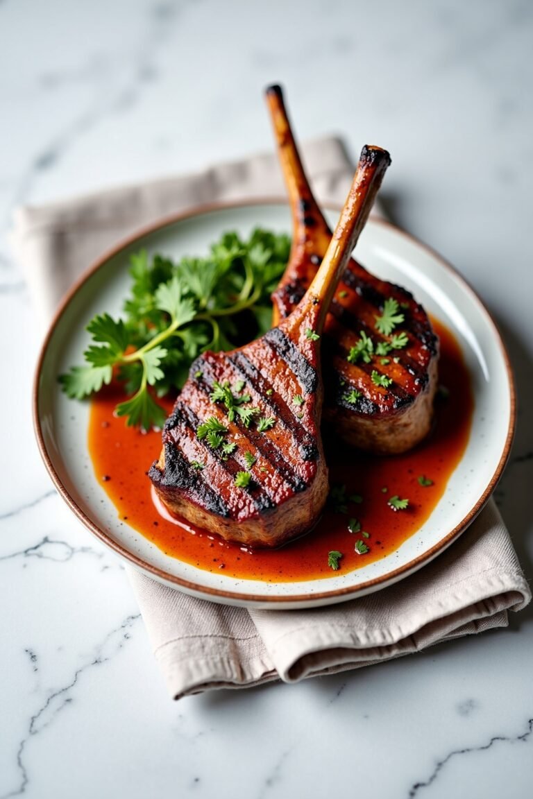 Celebrate Father’s Day with Grilled Moroccan Spiced Lamb Chops — A Flavorful Feast