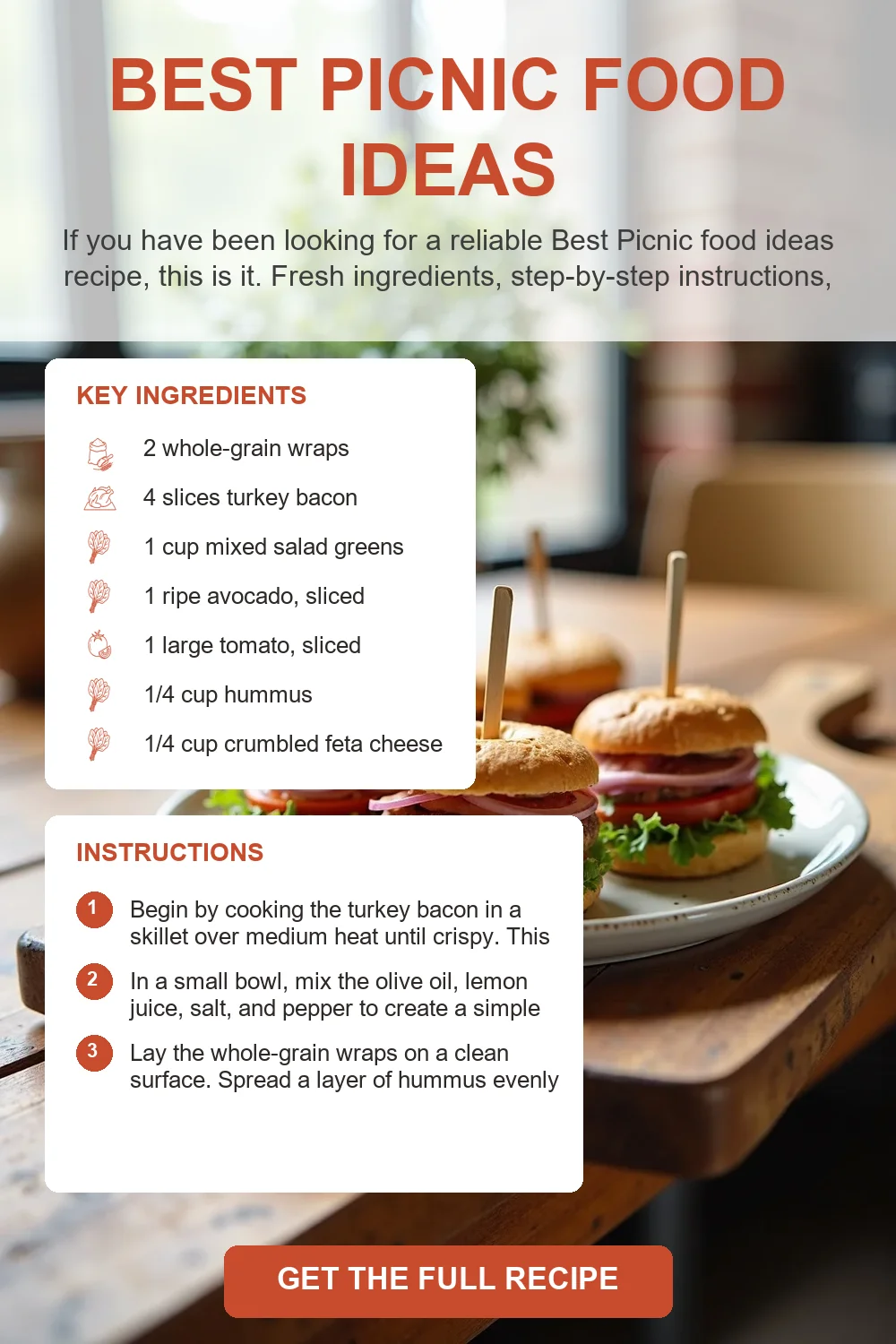 Best Picnic food ideas cooking step