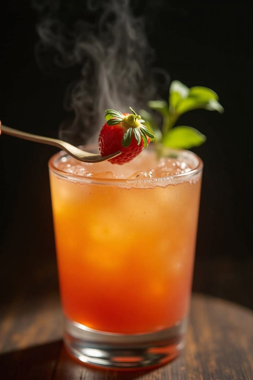 Quick Refreshing cocktails close-up