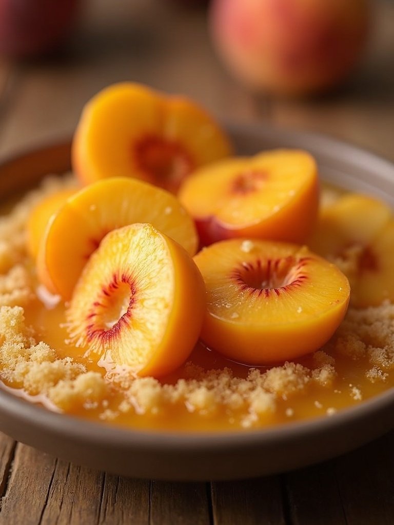 Easy Peach recipes close up