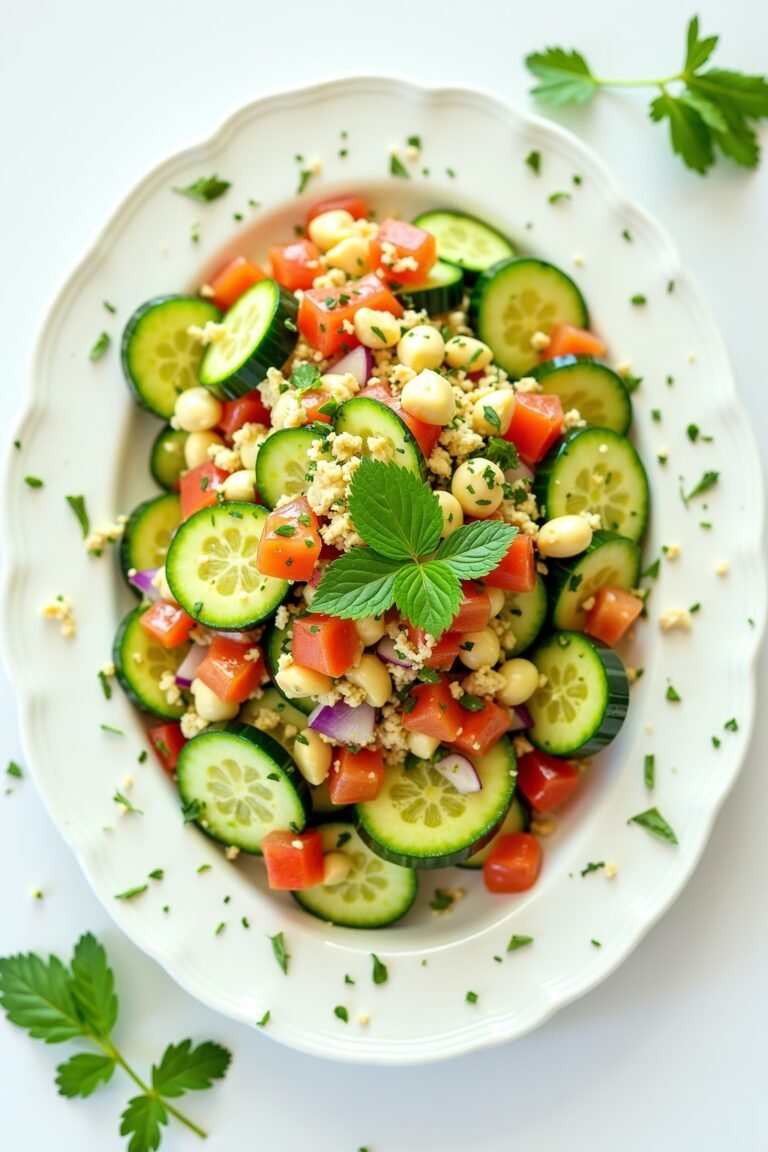 Homemade Cucumber salad recipe