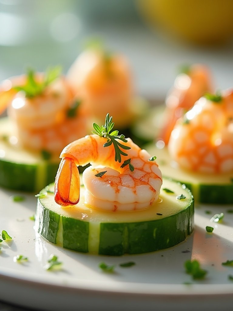 Sizzling Summer Bites: Mastering Low-Carb Cold Cucumber Shrimp Appetizers