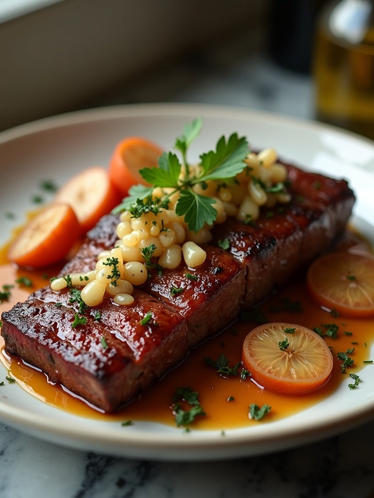 Quick BBQ ribs