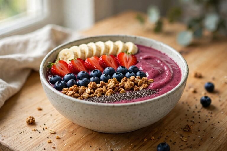 Quick Smoothie bowls