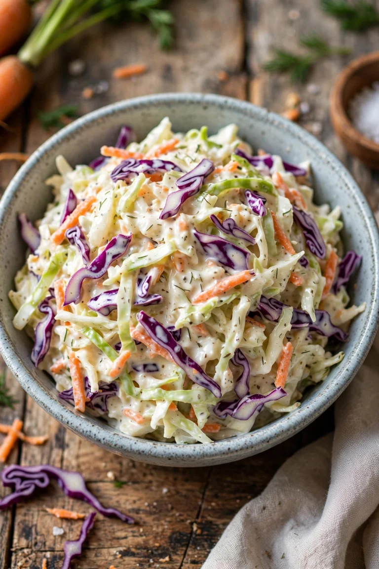Delicious Classic Homemade Coleslaw for Your Memorial Day Cookout