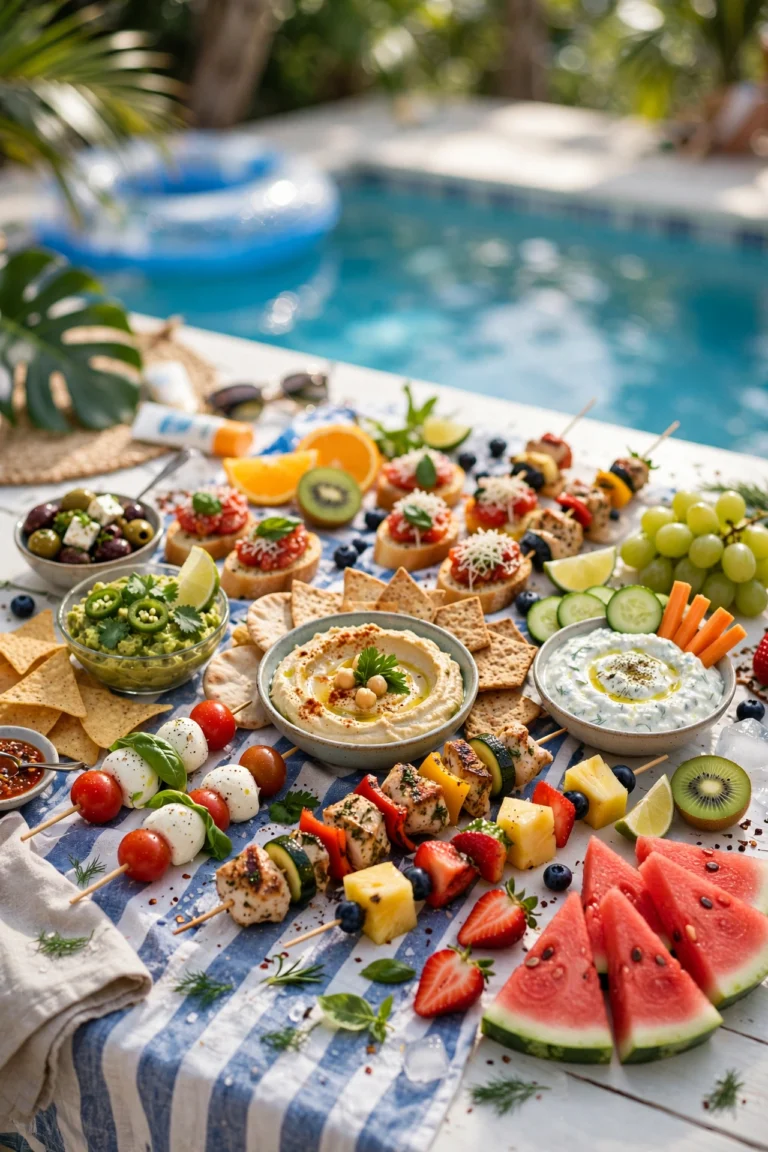 Splash Into Flavor: Easy Pool Party Food That Wows