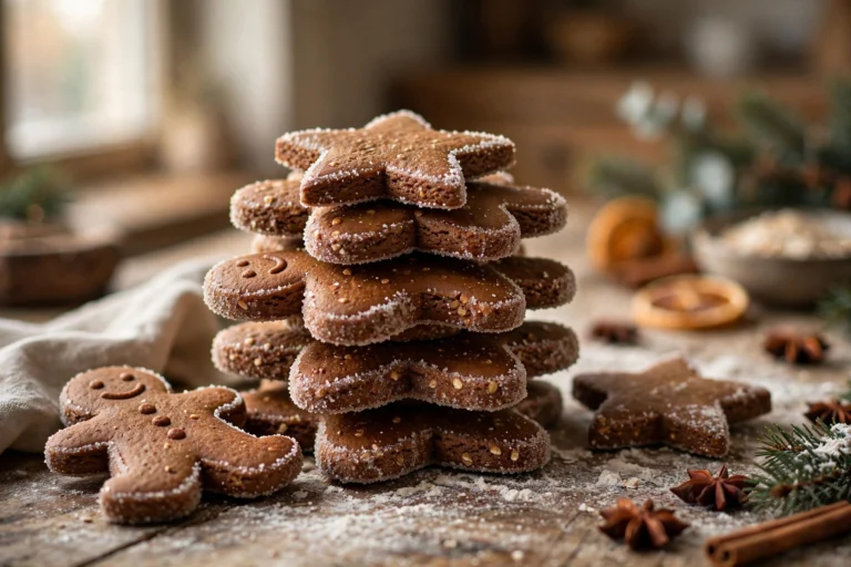 Healthy Gingerbread Cookies