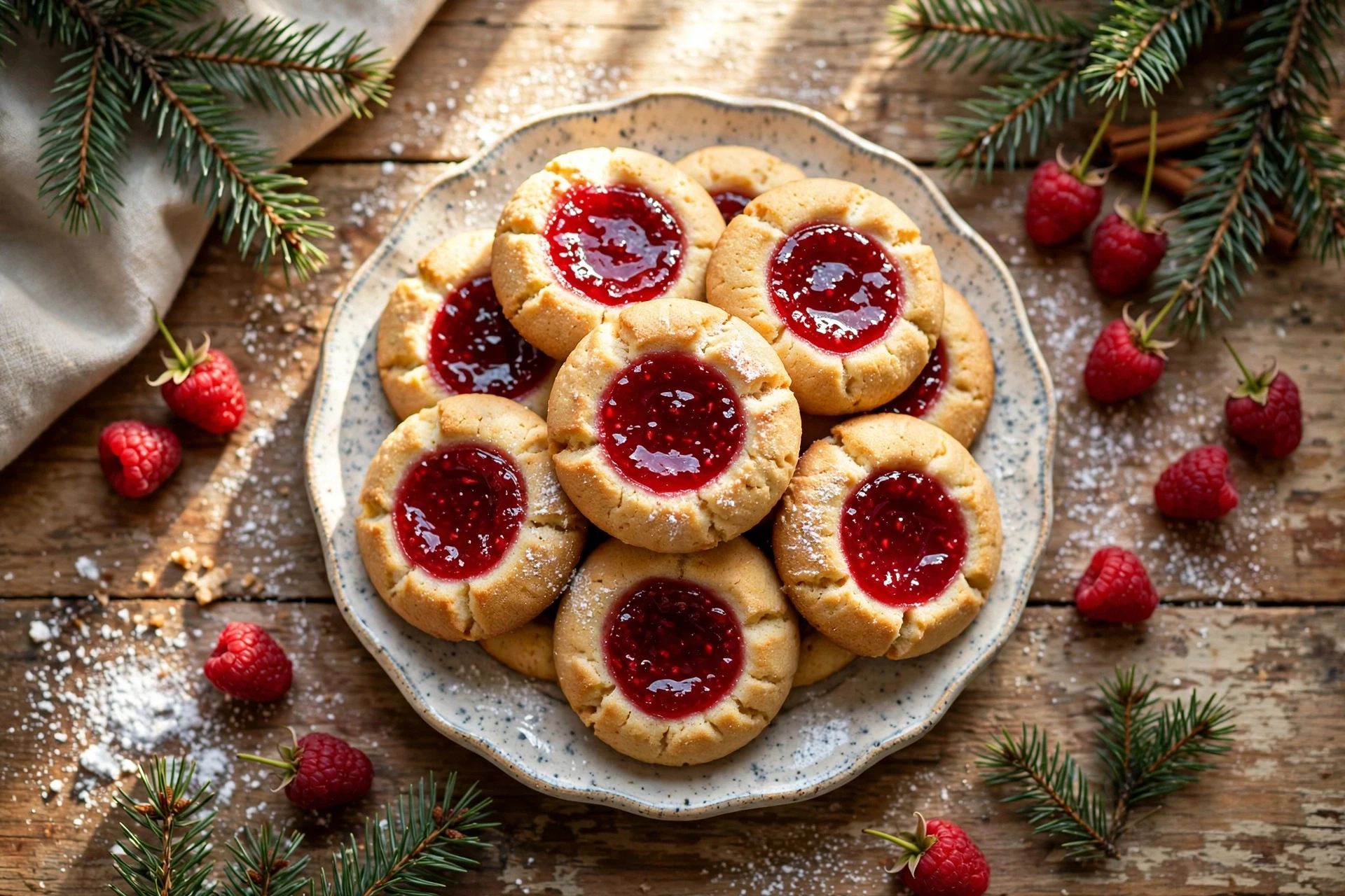 Healthy Thumbprint Cookies, Buttery, Jammy and Tender